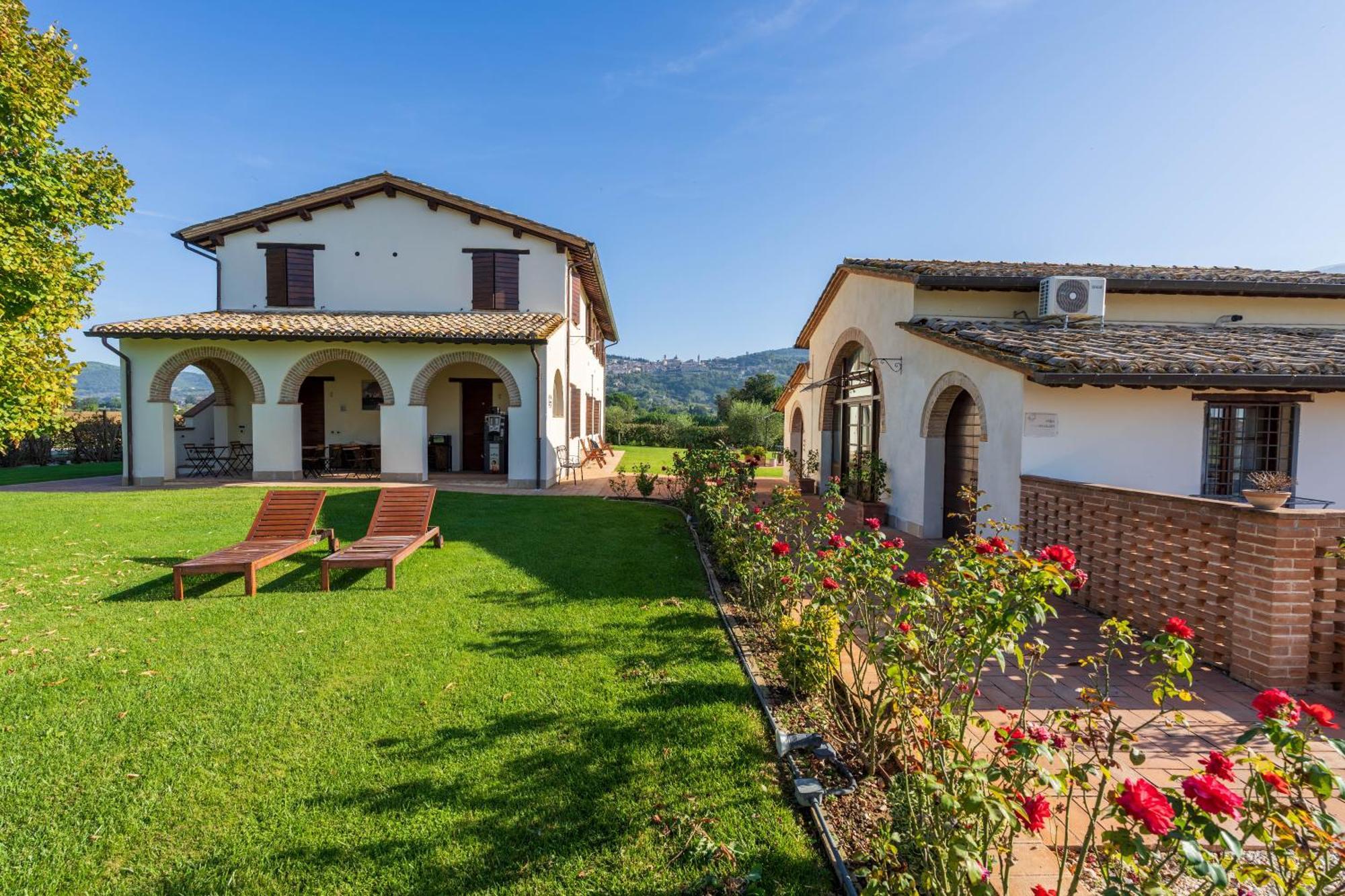 Hostal Casale San Rufino D'Arce Asís Exterior foto